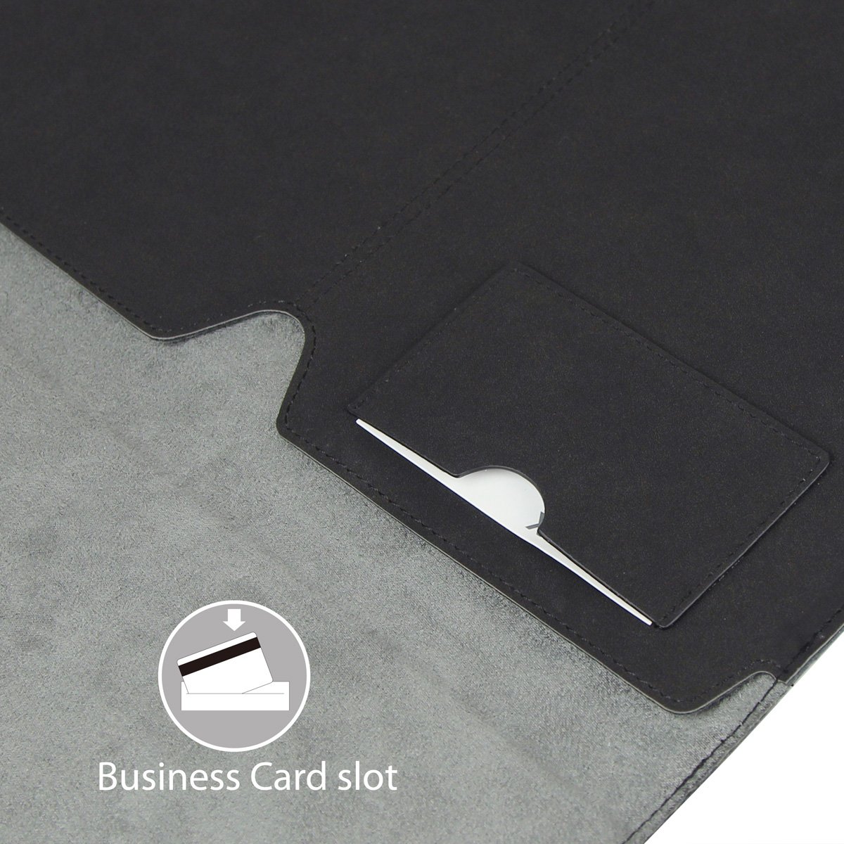 Vanctec for iPad Pro 9.7 Sleeve Case, Universal 10 inch Sleeve, 10.1 inch Felt Sleeve Bag Pouch, Carrying Protective Case For iPad Air iPad 2 3 4 Air 2 iPad Pro 9.7 Android 10.1 Tablet, Black