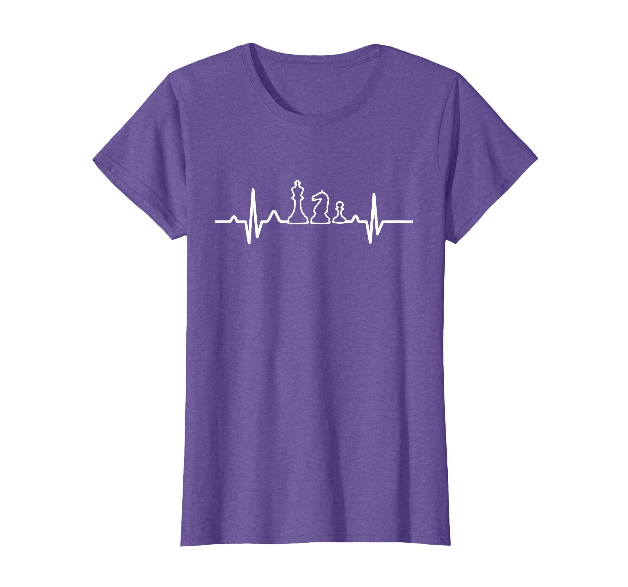 Chess Heartbeat Chess Master Player Gift design T-Shirt
