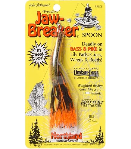 Fishlab Bio Spoon Weedless Spoon 2" 1/4oz Frog Color