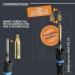 ruthex 2x Soldering Tip adapter for ERSA series