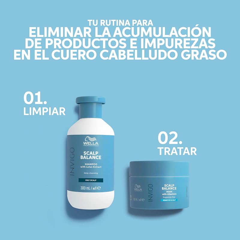 INVIGO BALANCE PURE Champô Purificador para Couro Cabeludo Sensível, 1L