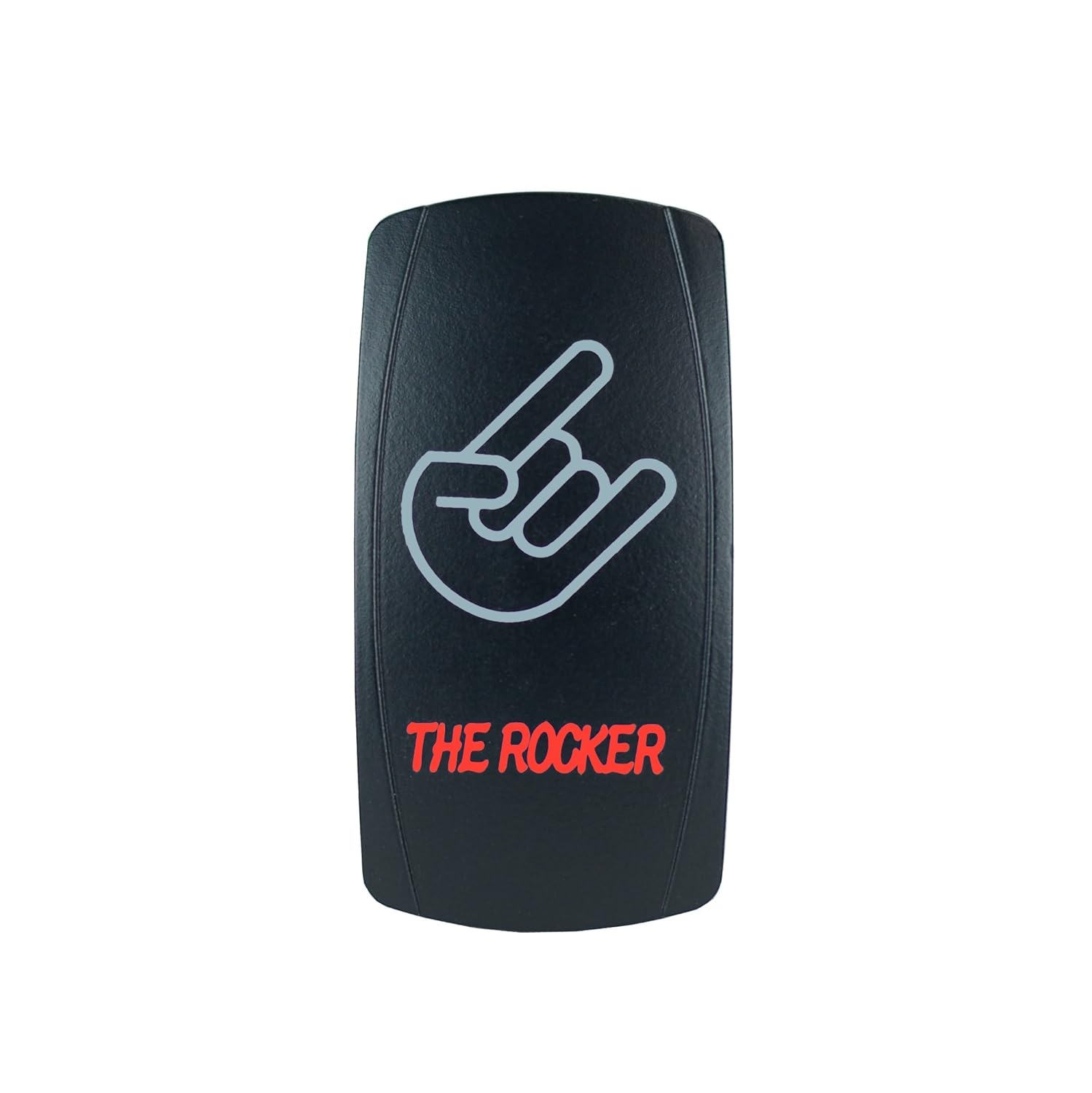 STVMotorsports Laser Backlit Red Rocker Switch The Rocker 20A 12V On/Off LED Light