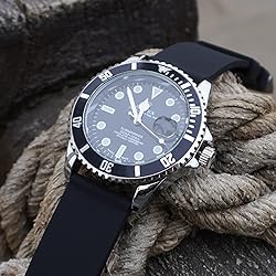 SANDEIN Watch Bands - Silicone Quick Release Soft