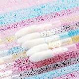 G2PLUS 100 PCS Lip Brushes Multi-Colored Lip Wands Crystal Lipstick Applicators view 3