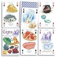 Heritage Playing Cards – Gems & Minerals Spielkarten, Standardisiertes Blatt Mit Edelstein- & Mineralien-Illustrationen