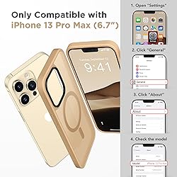 GONEZ Magnetic for iPhone 13 Pro Max
