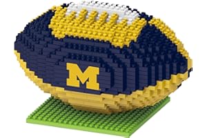 FOCO NCAA Unisex-Adult 3D BRXLZ Team Logo Football