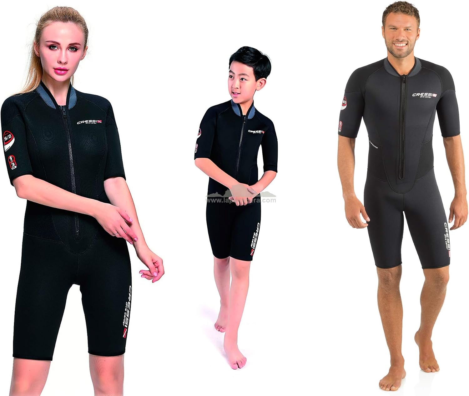 Cressi Men Endurance Short Wetsuit - Black, X-Large/Size 5 - Image 5