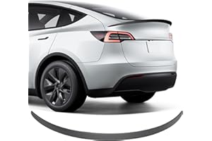 Arcoche Spoiler for Tesla Model Y Performance Rear Trunk Lip Tail Lid for Tesla 2020-2024 ABS Model Y Accessories(Matte Carbon Fiber)