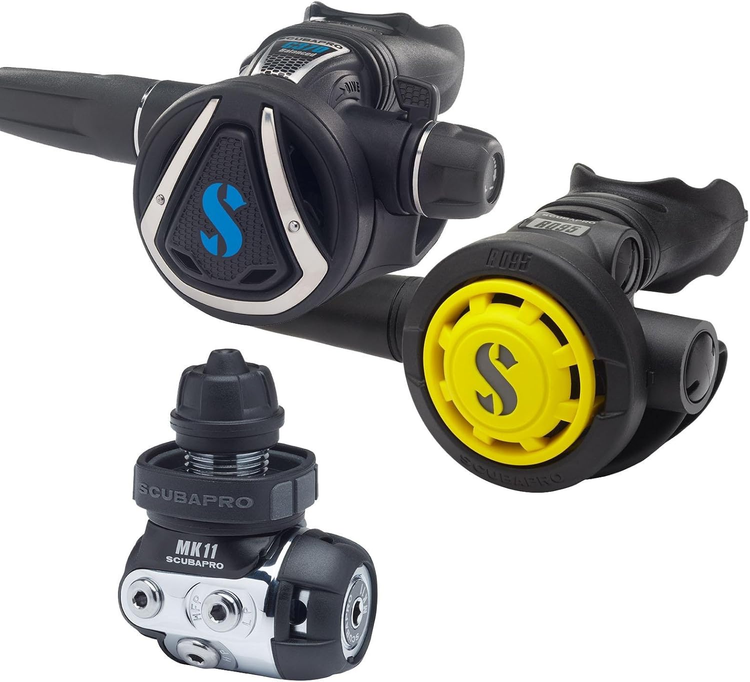 Scubapro Mk11 °C370 with R095 Octopus Regulator Set Amazon.co.uk
