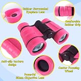 ESSENSON Kids Binoculars 4x30 Outdoor Toy Telescope for Ages 3-10+ Boys Girls view 2