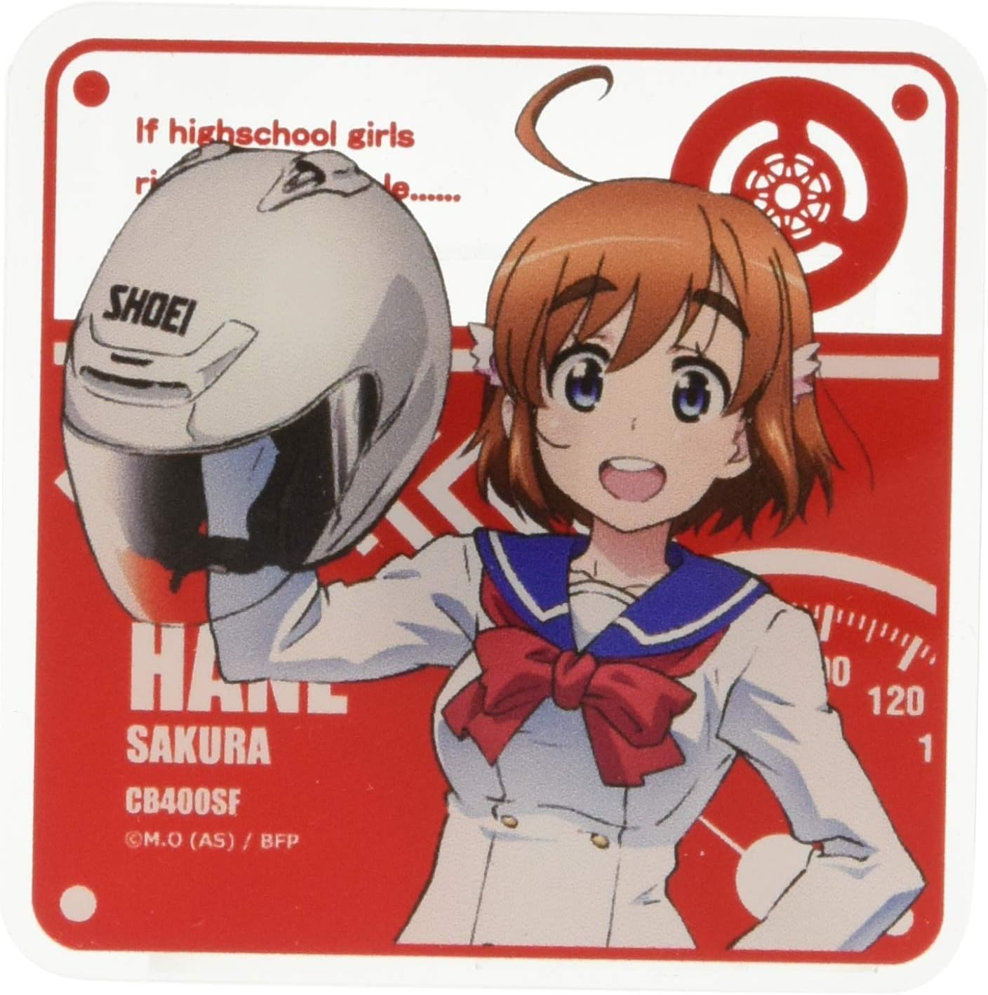 ばくおん 01佐倉 羽音 アクリルバッジ アニメ 萌えグッズ 通販 Amazon