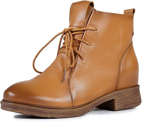 Amazon ブーツ レディース ショートブーツ ロングブーツ 革靴 革 レザーシューズ 人気 防水 軽量 靴 黒 仕事 通勤 通勤 ムートン レースアップ デッキシューズ レザーブーツ スリッポン ローファー 22 5 ブラウン ノーブランド品 ブーツ ブーティ