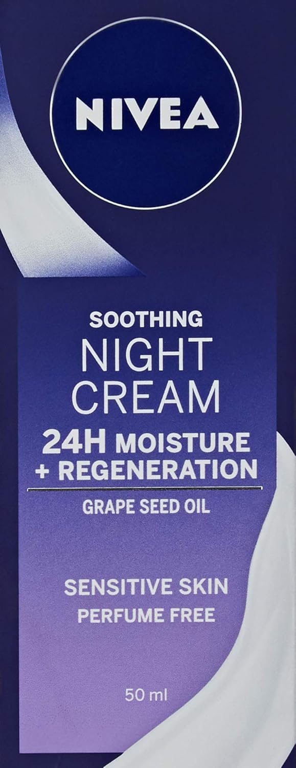 nivea soothing night cream