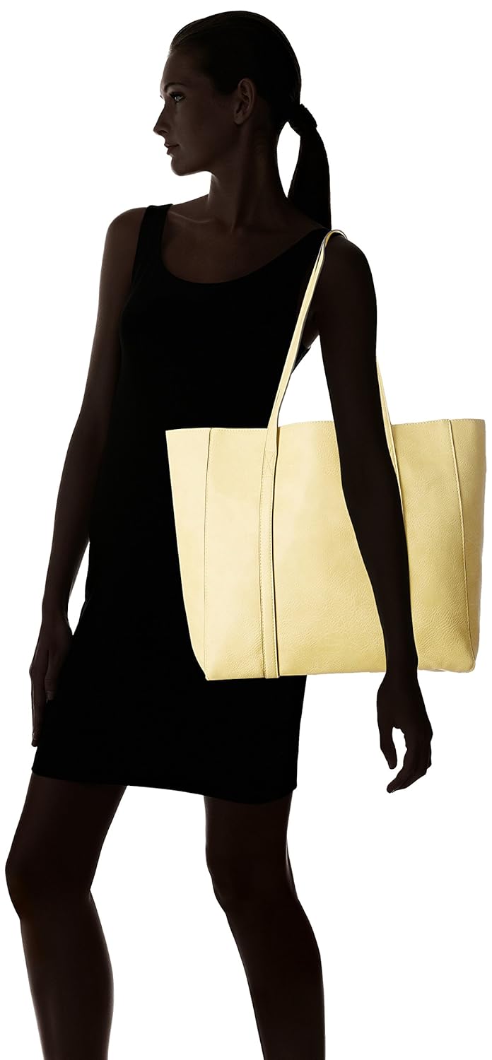 accessorize women's tote bag (yellow) ()