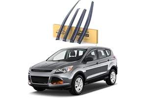 ACLONG Rain Guards for Ford Escape 2013 2014 2015 2016 2017 2018 2019, Durable Tape-on Escape Window Visors, Shatterproof Window Deflectors, Vent Visor Deflector, Rain Visors, Sun Visors - 4 pcs