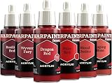 The Army Painter Warpaints Fanatic Flexible Triad Cool Reds 6 x 18 ml