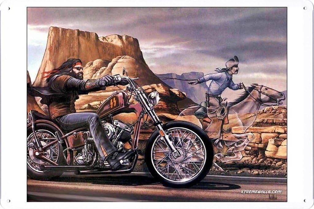 Abstract Sign Biker vs Rider 7.8