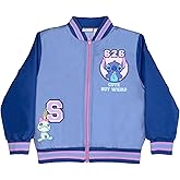 Disney Princesses Girls Bomber Jackets, Minnie Mouse, Lilo and Stitch, Little Mermaid and More Bomber Jackets for Girls