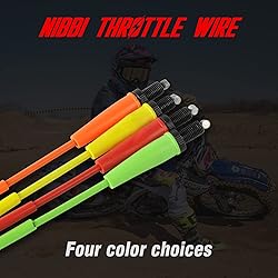 Nibbi 46" Universal Motorcycle Throttle Cable for