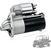 21163-0751 Starter Motor Fit for Kawasaki KAF820 Mule Pro-FXT 2015-2020 | 12V 9T Starter for Pro-FX 2016-2019 Pro-FXR 2020 Replace# 1400-0144 108-522 435-517 49-5858
