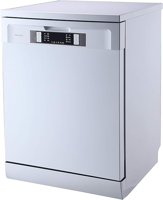 Daewoo Dishwasher 8 Programms 14 Place sitting White., 1 Year Warranty: Buy Online at Best Price