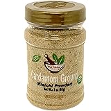Desi Kitchen Spices All Natural | Salt Free | Vegan | NON GMO | Indian Pure Green Cardamom Ground (Green Elaichi Powder) 3oz 