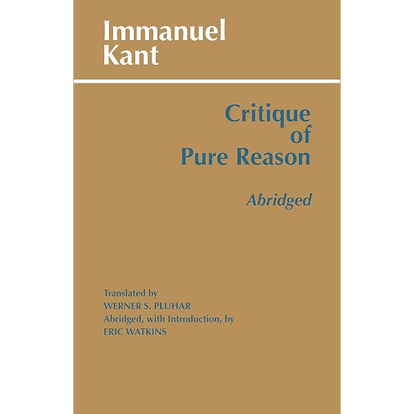 Amazon.com: The Critique of Pure Reason: Critique of the Faculty