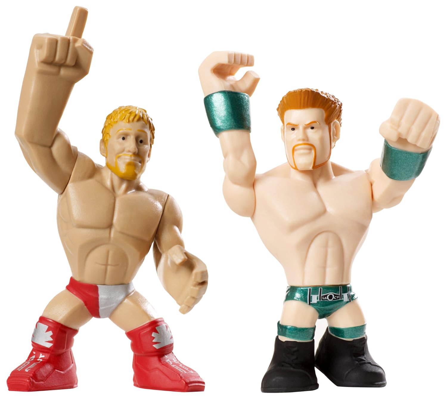 Set Di 15 Action Figure WWE Rumblers - Wrestler Casuali Senza Duplicati - Giocattoli Ufficiali