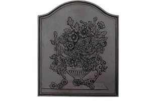 Minuteman International Bouquet Cast Iron Fireback