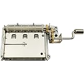 Wingostore 30 Notes Hand Crank Music Box Movement with Copper Gear DIY Make Your Music Tool Kit (30notesMovementCopperGear)
