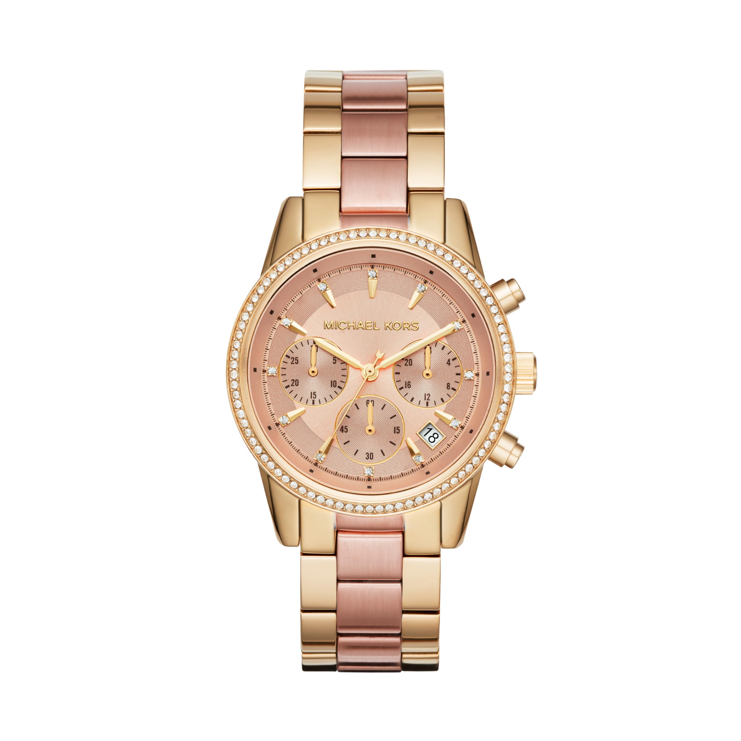 Michael Kors Bryant Chronograph Rose Gold-Tone