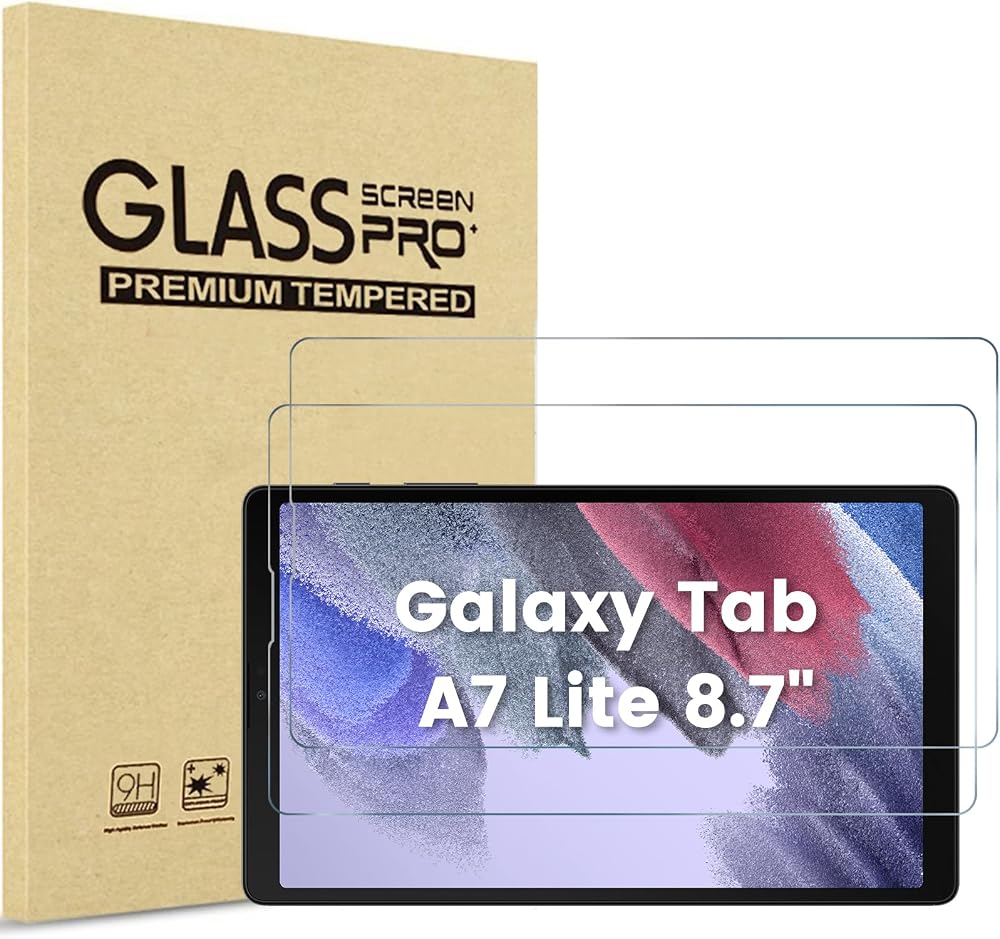 ProCase 2 Pack Screen Protector for Galaxy Tab A7 Lite 8.7 2021 9H