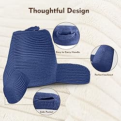 ABROLOY Reading Pillow for Adult, Bed Reading