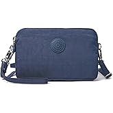 Stylish Nylon Small Crossbody Bag Handbag for Women Lightweight Mini Purse