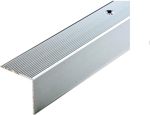 Treppenkantenprofil Einseitig Gerillt 30 X 30 Mm 0 9 M 90 Cm
