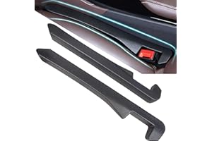UYKO Car Seat Gap Filler - Leather Car Seat Gap Filler Organizer, Universal Seat Gap Filler Between Seat Side Console, Gap Filler for Car Truck SUV