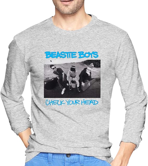 Amazon Co Jp Beastie Boys ビースティ ボーイズ Tシャツ メンズ 長袖 春秋 100 コットン プリントtシャツ クルーネック ショートスリーブオシャレ カジュアル 通学 通勤 カップル服 服 ファッション小物