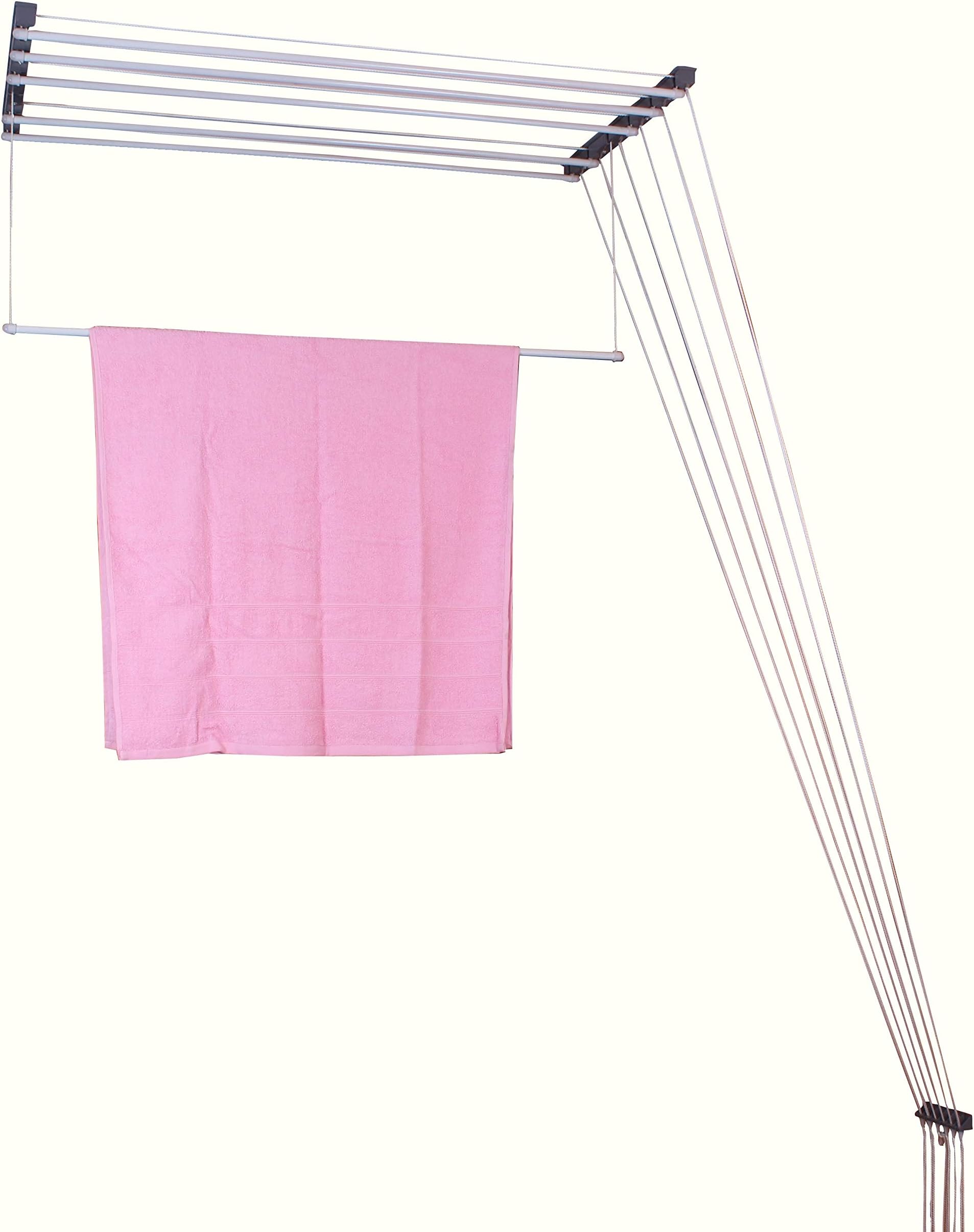 Magna Homewares Soffitto 100 Ceiling Clothes Dryer with Individual Drop Down Pipes of 20 feet