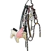 Merunone Bag Charms Purse Charm for Handbags & Tote Bags, Cute Keychain Bag Accessories Miltiple Key Chain for Women Girl