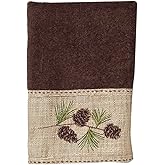 Avanti Linens - Hand Towel, Soft & Absorbent Cotton Towel (Pine Branch Collection)