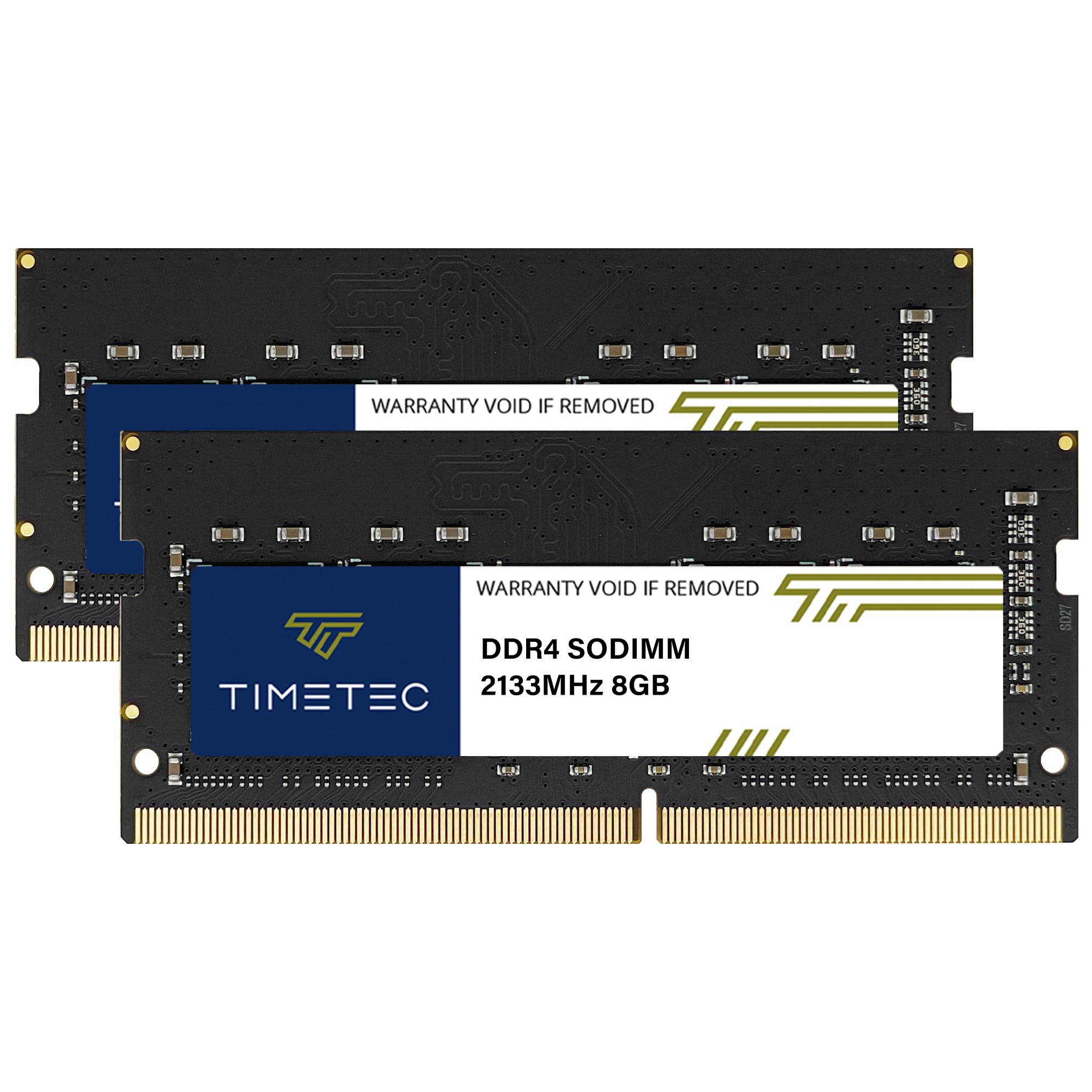 Timetec 16GB KIT (2x8GB) DDR4 2133MHz (PC4-2133P) PC4-17000 SODIMM Laptop RAM – 260-Pin 1.2V CL15 Non-ECC Unbuffered Memory Module for Laptop, Notebook, Mini PC, All-in-One