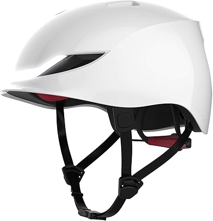 Amazon Com Lumos Matrix Smart Helmet Jet White Urban Skateboard Scooter Bike Accessories Adult Men Women Front And Rear Led Lights Turn Signals Brake Lights Bluetooth Connected Sports Outdoors