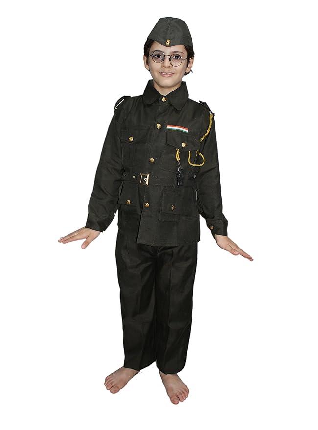 Subhash Chandra Bose Fancy Dress for Kids