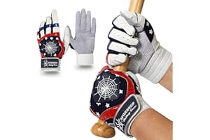 J&S Sporting Spider Grip Baseball Softball Batting Gloves for Mens and Kids