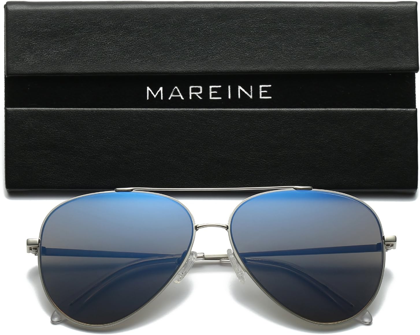 Mareine All-Matching Women Sunglasses Aviation Mirrored CR39 Lenses Sun Glasses SUN1616