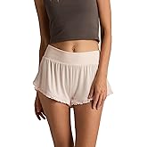 Faceplant Bamboo Rayon Ruffle Shorts |Luxury Lounge and Sleepwear