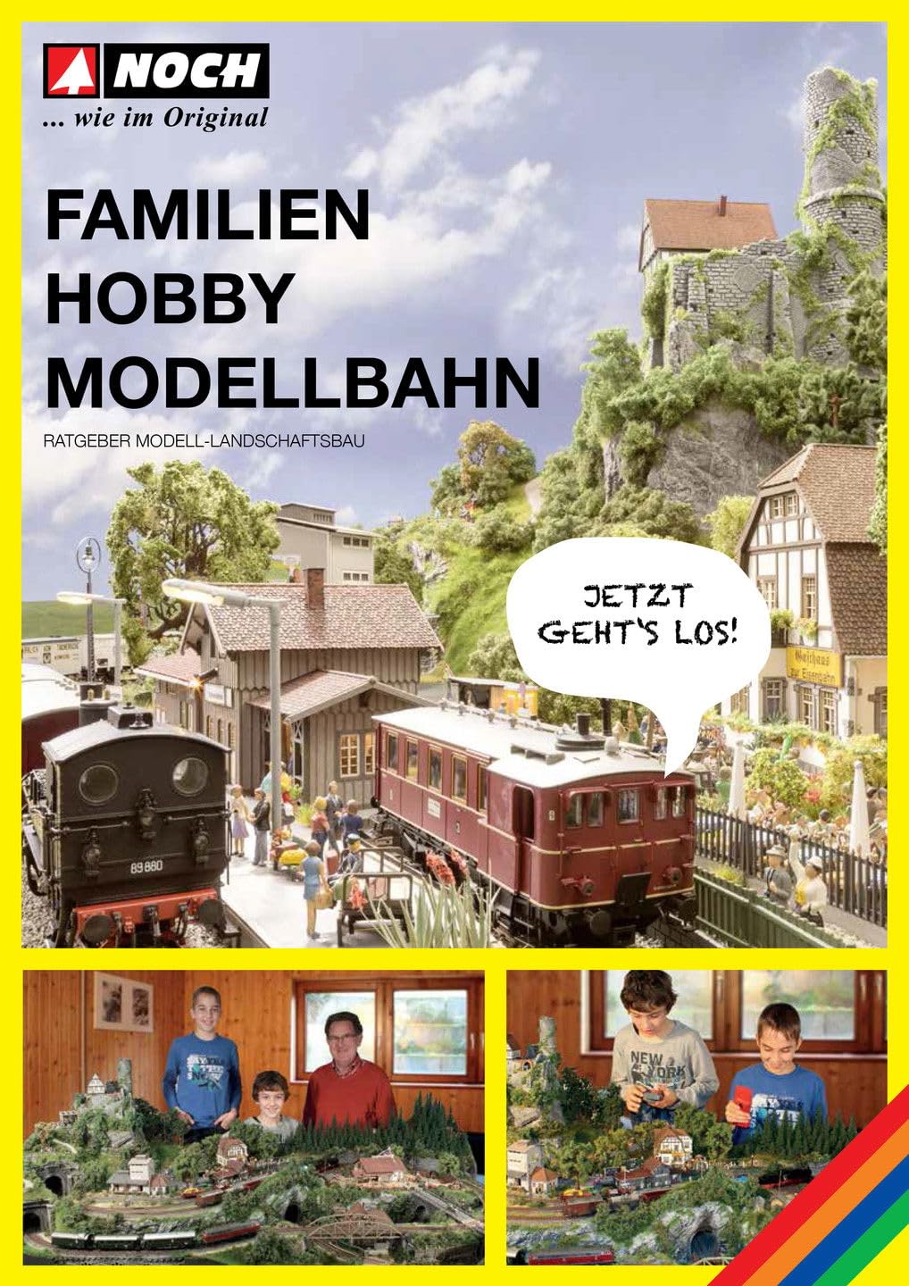 Noch Guidebook Familien-Hobby Modellbahn German, 120 pages