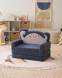 Blissful Diary Kids Couch, 2-in-1 Soft Toddler