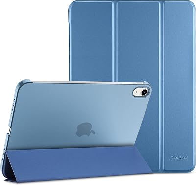 ProCase iPad Case A16 A3354 A3355 A3356 and iPad 10th Gen 2022 Blue
